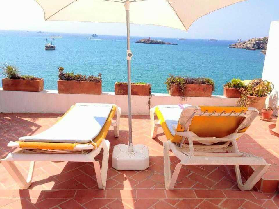 Apartmán Mirador De La Virgen Atico Con Terraza Y Estudio Sin Terraza Ibiza Exteriér fotografie